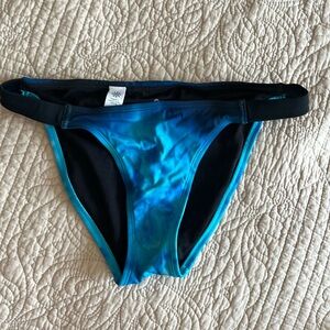 LIKE NEW Athleta tie dye swim bottom athletic style